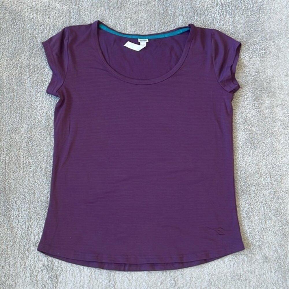 EC Diadora Purple Athletic Short Sleeve T-shirt - Size Small